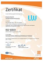 Akkreditierungsurkunde Energiemanagement
