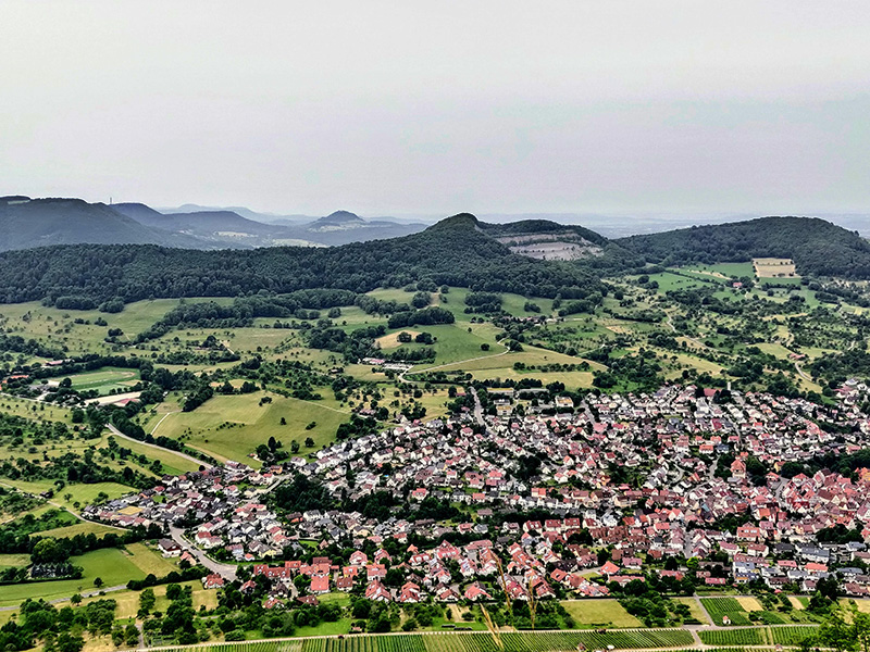 Landschaftsaufnahme Schwäbische Alb